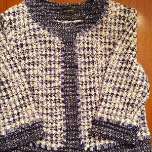 ST JOHN CROPPED JACKET